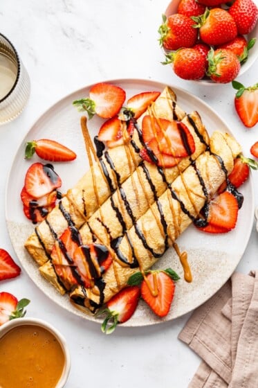 High-Protein Crepes