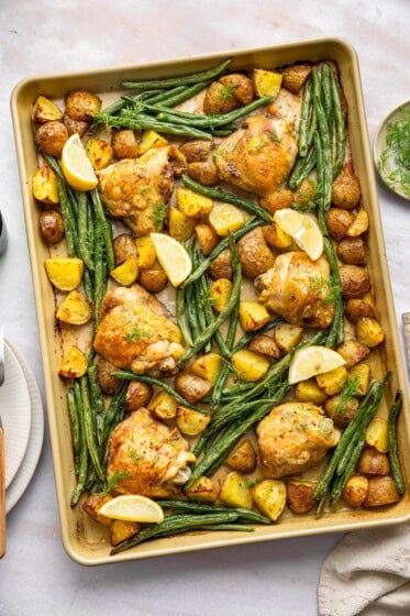 Sheet Pan Chicken and Potatoes