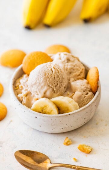 High-Protein Banana Pudding Ice Cream (Ninja Creami)