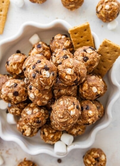Easy S’mores Protein Balls