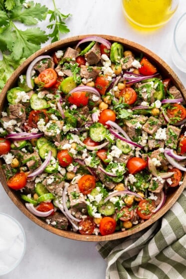 Chimichurri Steak Salad (Viral Recipe)